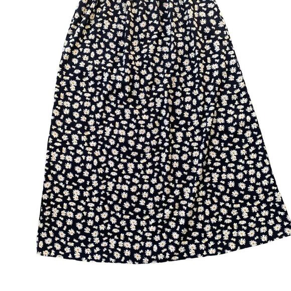 SHEIN Maternity Skirt Overalls Allover Daisy Print Pinafore Ditzy Print Size XL - Picture 7 of 13